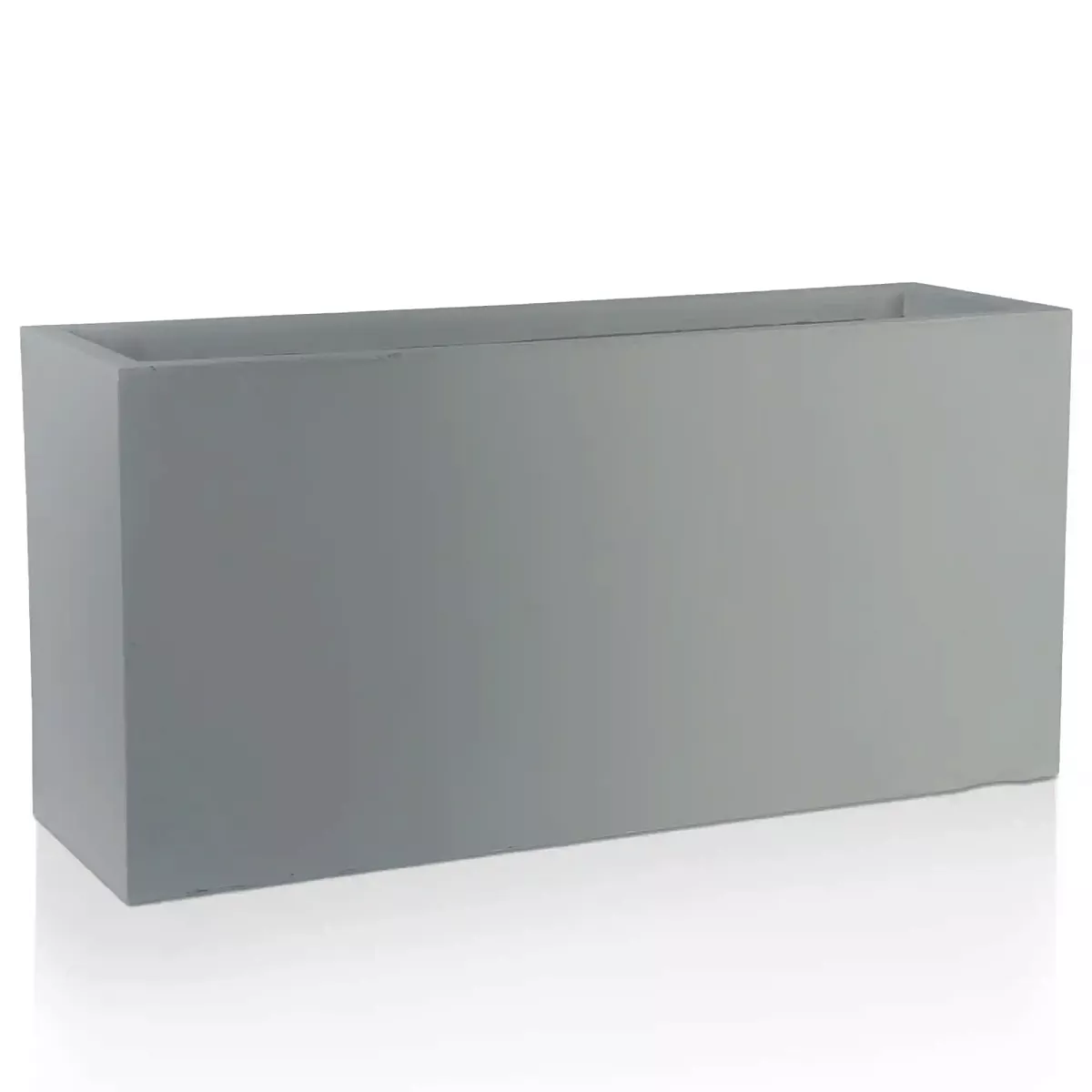 IDEALIST Lite Contemporary Trough Garden Planter, Faux Lead Light Concrete Outdoor Large Plant Pot H41 L85 W26 cm, 91L - Image 10